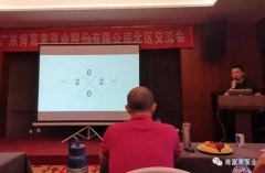 兰州志天大型活动策划有限公司北部业务区召开年中会议